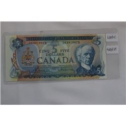 Canada Five Dollar Bills (1)