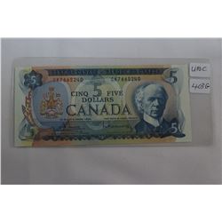 Canada Five Dollar Bills (1)