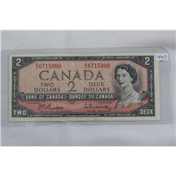 Canada Two Dollar Bill (1)