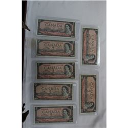 Canada Two Dollar Bills (7)