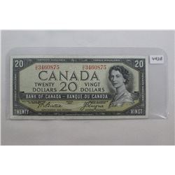 Canada Devil's Face Twenty Dollar Bill (1)