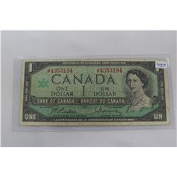 Canada One Dollar Bill (1)