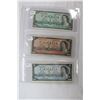 Image 1 : Canada One, Two & Five Dollar Bills