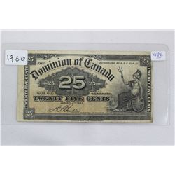 Dominion of Canada Shinplaster (1)