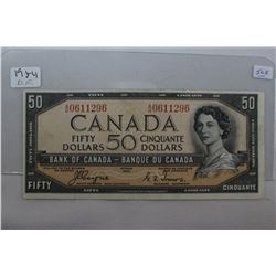 Canada Fifty Dollar Bill (1)