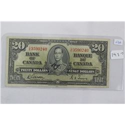 Canada Twenty Dollar Bill (1)