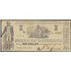 Image 1 : 1864 $1 State of Louisiana Obsolete Note