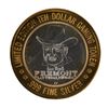 Image 1 : .999 Fine Silver Sam Boyd's Fremont Las Vegas, NV $10 Limited Edition Gaming Token
