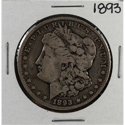 1893 $1 Morgan Silver Dollar Coin