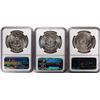 Image 2 : Lot of 1883-O to 1885-O $1 Morgan Silver Dollar Coins NGC Brilliant Uncirculated