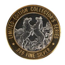 .999 Fine Silver Grand Casino $10 Limited Edition Collector's Series Gaming Token