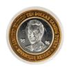 Image 1 : .999 Silver Riverside Resort Casino Laughlin, NV $10 Limited Edition Gaming Token