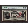 Image 1 : 1875 $2 Lazy Deuce La Crosse NB, WI CH# 2344 National Note PMG Choice Uncirculated 63