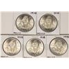 Image 1 : Lot of (5) 1978 Mexico Cien Pesos Silver Coins