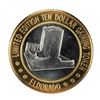 Image 2 : .999 Silver Eldorado Hotel and Casino $10 Casino Gaming Token Limited Edition