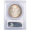 Image 2 : 1890 $1 Morgan Silver Dollar Coin PCGS MS65 Amazing Toning