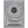 Image 1 : 1999-W $10 Proof Platinum American Eagle Coin PCGS PR70RD DCAM Mercanti Signed