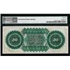 Image 2 : 1872 $20 State of South Carolina Obsolete Note PMG Gem Unc. 66EPQ Low Serial Number