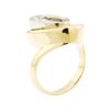 Image 4 : 14KT Yellow Gold 0.30 ctw Diamond Ring
