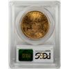 Image 2 : 1899-S $20 Liberty Head Double Eagle Gold Coin PCGS MS62