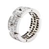 Image 2 : 14KT White Gold 2.00 ctw Diamond Ring