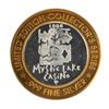 Image 2 : .999 Fine Silver Mystic Lake Casino $10 Limited Edition Gaming Token