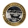 Image 2 : .999 Silver Bills Casino Lake Tahoe, Nevada $10 Limited Edition Gaming Token