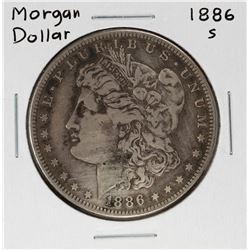 1886-S $1 Morgan Silver Dollar Coin