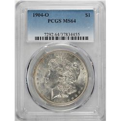 1904-O $1 Morgan Silver Dollar Coin PCGS MS64