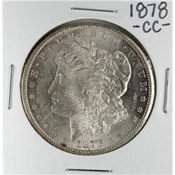 1878-CC $1 Morgan Silver Dollar Coin