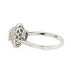 Image 3 : 18KT White Gold 1.12 ctw Diamond Ring