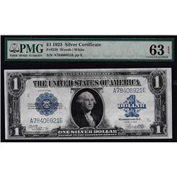 1923 $1 Silver Certificate Note Fr.238 PMG Choice Uncirculated 63EPQ