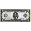 Image 1 : 1914 $5 Federal Reserve Note Chicago