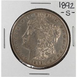 1892-S $1 Morgan Silver Dollar Coin