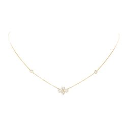 18KT Yellow Gold 1.25 ctw Diamond Necklace