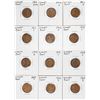 Image 1 : Lot of (12) Semi Key Date Lincoln Wheat Cent Coins