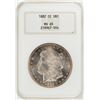 Image 1 : 1882-CC $1 Morgan Silver Dollar Coin NGC MS62