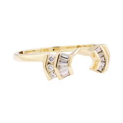 14KT Yellow Gold 0.50 ctw Diamond Lady's Enhancer Ring