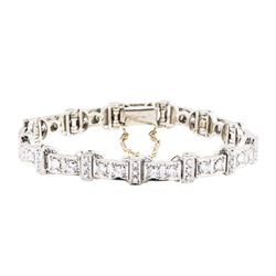 18KT White Gold 2.75 ctw Diamond Bracelet