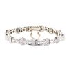 Image 1 : 18KT White Gold 2.75 ctw Diamond Bracelet