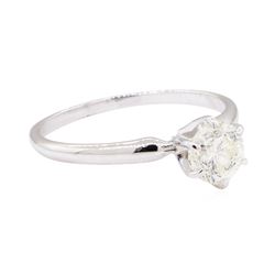 14KT White Gold 0.91 ctw Diamond Ring