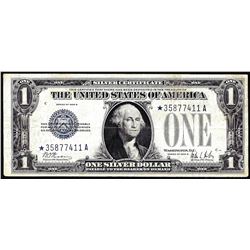 1928B $1 Funnyback Silver Certificate STAR Note