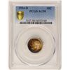 Image 2 : 1954-D Roosevelt Dime Coin PCGS AU58 Amazing Toning