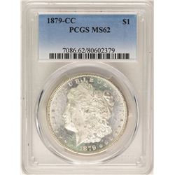 1879-CC $1 Morgan Silver Dollar Coin PCGS MS62