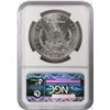 Image 2 : 1887 $1 Morgan Silver Dollar Coin NGC Brilliant Uncirculated
