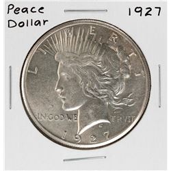 1927 $1 Peace Silver Dollar Coin