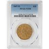 Image 1 : 1847-O $10 Liberty Head Eagle Gold Coin PCGS VF30