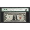 Image 1 : 1935A $1 Hawaii Silver Certificate WWII Emergency Note PMG Gem Uncirculated 66EPQ