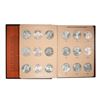 Image 2 : Set of 1986-2019 $1 American Silver Eagle Coins in Dansco Book