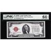 Image 1 : 1928D $2 Legal Tender Note Fr.1505 PMG Choice Uncirculated 64EPQ